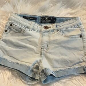 Lucky Brand Blue Jean Shorts with Cuffed Hem